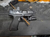 Walther PDP-F, RMR, TLR-7 (Whittier)