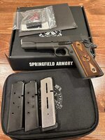 Springfield 1911 Mil-Spec Irvine