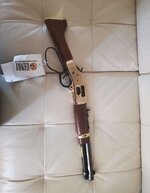Henry 357 Mare's Leg lever action pistol, Central valley $1300