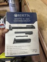 Beretta 92 .22 LR Conversion kit