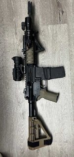 Colt monolithic 11.5 upper + CA7 lower AR pistol package With accessories ( Garden Grove)