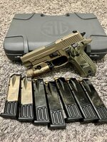 Sig Sauer P226 Scorpion, Bay Area/NorCal, No Ship (Like New Condition)