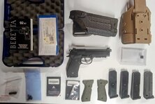 Beretta 92A1 w/ Wilson Combat, Santa Cruz/San Jose/Monterey