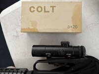 Colt 3x20 scope - Vallejo