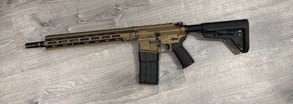 Burnt Bronze Radian/Daniel Defense/Geissele AR15 Build - Santa Rosa, can ship