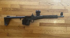 KELTEC SUB 200 (GEN 2) with SIG Romeo 5 M*CARBO Mount, Brea,