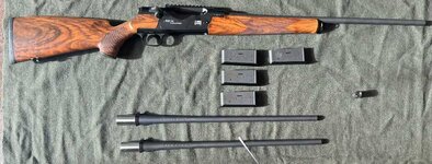 Multi caliber straight pull rifle. MULTIPLE CALIBERS ONE GUN (.308, 6.5 Cred, 7mm Rem) $3800 open to honest offers (price drop)