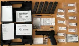 CZ SP-01 with a safety + Cajun Upgrades + 5 mags - Redondo Beach