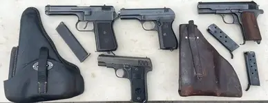 WTS German & Axis WWII Pistols, CZ27, CZ38, Unique, Femaru - Sacramento