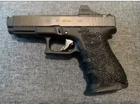 Glock19 Gen3 MOS Slide with Ramjet Afterburner Holosun  SCS  Strike Industry Magwell