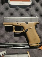 BRAND NEW 2 TONE GLOCK 43X MOS FDE