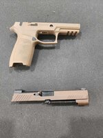 M17 Complete Slide & Grip Module - Redlands