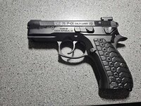 CZ P-01 with TRUGLO TFX sights