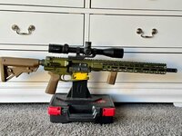 Aero OD Green .308 amd 5.56 rifles $1600 for both , also 10.5 upper and 13.7 p&w -Palmdale