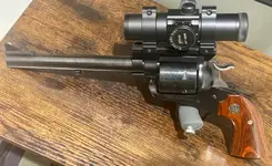 7.5” Ruger Blackhawk .45 Colt w/ Ultradot Scope