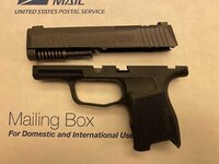 P365 Complete Slide Assembly and Grip Module -SOLD-SOLD-SOLD