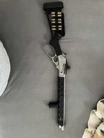 WTS Ruger Marlin Trapper 45-70 with chisel machining foregrip and stock