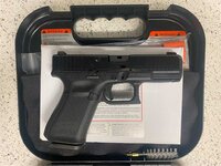 Glock 19 Gen 5 (19.5) with Ameriglo sights non-MOS-Riverside