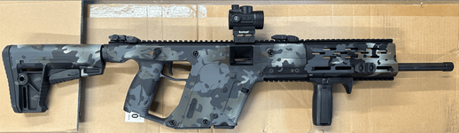 FOR SALE: LIKE NEW KRISS VECTOR .22LR BLACK MULTICAM - LA/SFV/OC