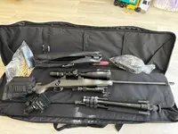 HOWA M1500 CARBON STALKER 7MM PRC BOLT ACTION RIFLE, CARBON FIBER