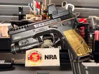 USPSA Ready CZ SP01 Cajunized Like new