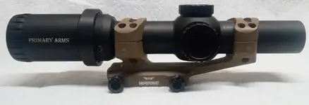 PA 1-6x LPVO w/ Mount + LOK CZ Grips (Santa Cruz/San Jose/Monterey)