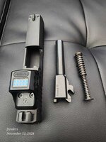 Sig P320 complete slide w/ Holosun SCS320