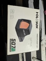 Holosun 507 comp green dot - socal