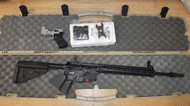 FS: Larue Stealth .223 wylde 18" featureless AR rifle - North Orange County