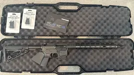 2 Lowers + WILSON COMBAT PROTECTOR ELITE AR15 5.56 NATO