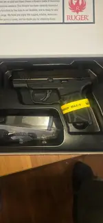 Ruger Max-9 with optic equipped slide