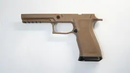 SIG Sauer P320 X-Series Grip Module With Agency Arms Magwell
