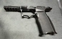Sig P365 Icarus Precision ACE FUSE Macro Grip - Align Tactical Offset Ext. Mag Release - Icarus ACE Macro B-ACE Base Pads - San Diego