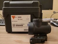 Trijicon MRO ($275) and QD mount ($75)