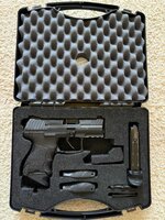 FS: HK P30SK V1 LEM Grayguns straight trigger Trijicon sights Orange County