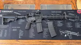 Springfield Saint AR15 5.56 Fixed Mag with vortex Crossfire RD