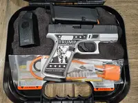 Glock 43X MOS Limited TRUMP NEVER SURRENDER Edition New in Box OFF ROSTER