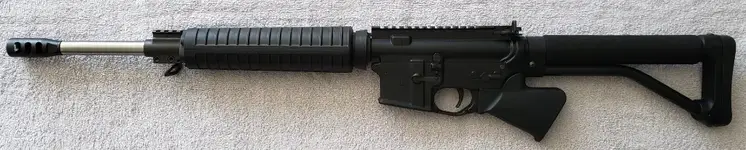 Rock River Arms LAR-15 National Match Mid-Length A4 CMP AR-15 Rifle 5.56/223 with 16″ Match SS Barrel