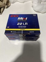 22lr Cci mini mag 500 rounds