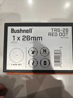 BNIB Bushnell TRS-26 AR Optic Red Dot Sight - Dublin - SF Bay Area