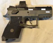 CZ P-07 OD Green Cajunized, Optic Ready + Holster
