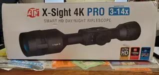ATN X-Sight 4K PRO 3-14X W/ Laser Rangefinder