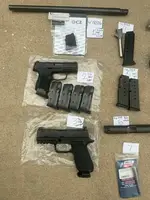 New Exchange kits Sig 320 for 9mm, Sig 365 for .380 acp calibers. Summer Clean up, take a look!