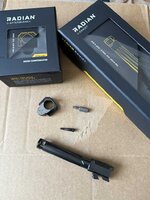 Radian Ramjet, T1C holster, G19 Slide
