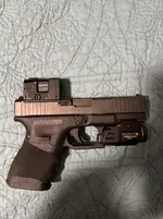 Glock 19 slide with Aimpoint
