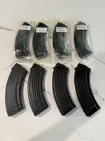 Bulgarian AK47 Steel Magazines, 30rd blocked to 10rds, 7.62x39mm, $25ea