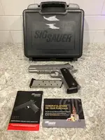 Sig Sauer Stainless 1911R Railed .45 ACP Handgun