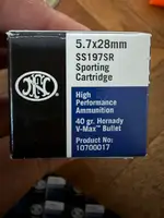 FN 5.7x28 blue tip Sonora