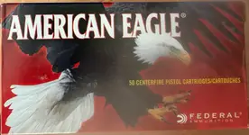 Federal 357 Magnum 158 grain jacketed soft point ammo