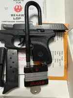RUGER LCP .380 3 MAGS W/CRIMSON TRACE <25 ROUNDS